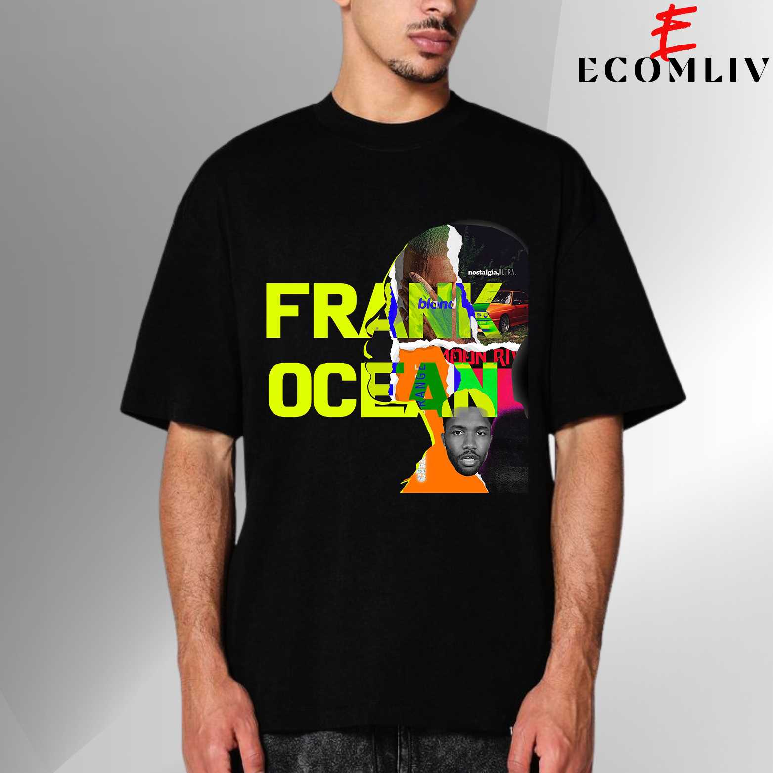 Unisex Ocean Graphic Shirt, Music Soul Tee, Unisex T-Shirt